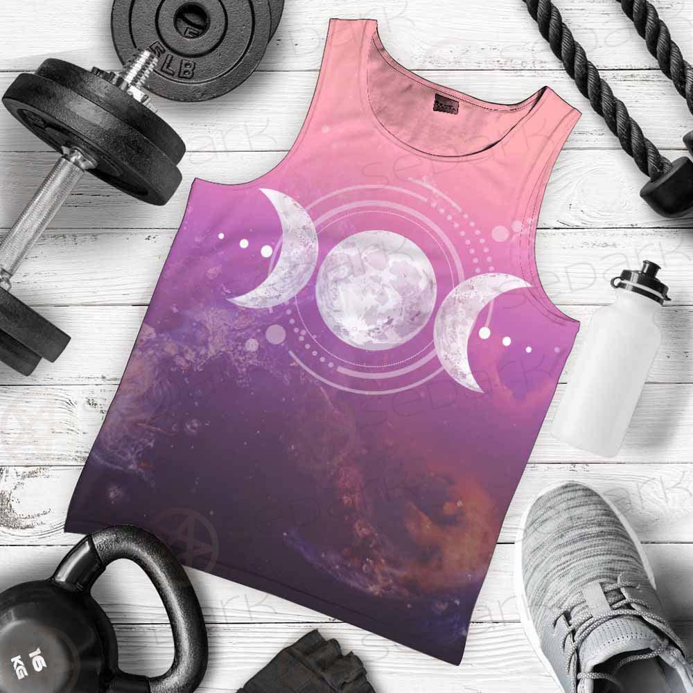 Triple Moon Wicca SED-0161 Men Tank-tops