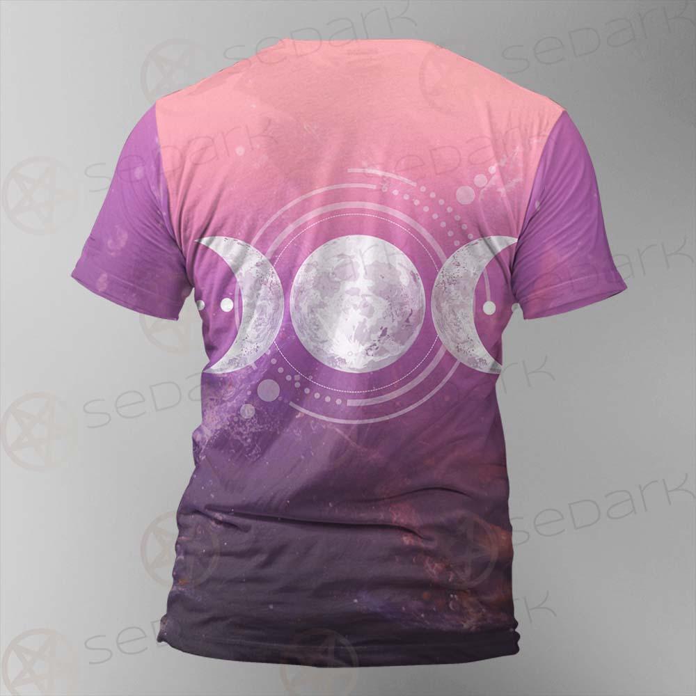 Triple Moon Wicca SED-0161 Unisex T-shirt
