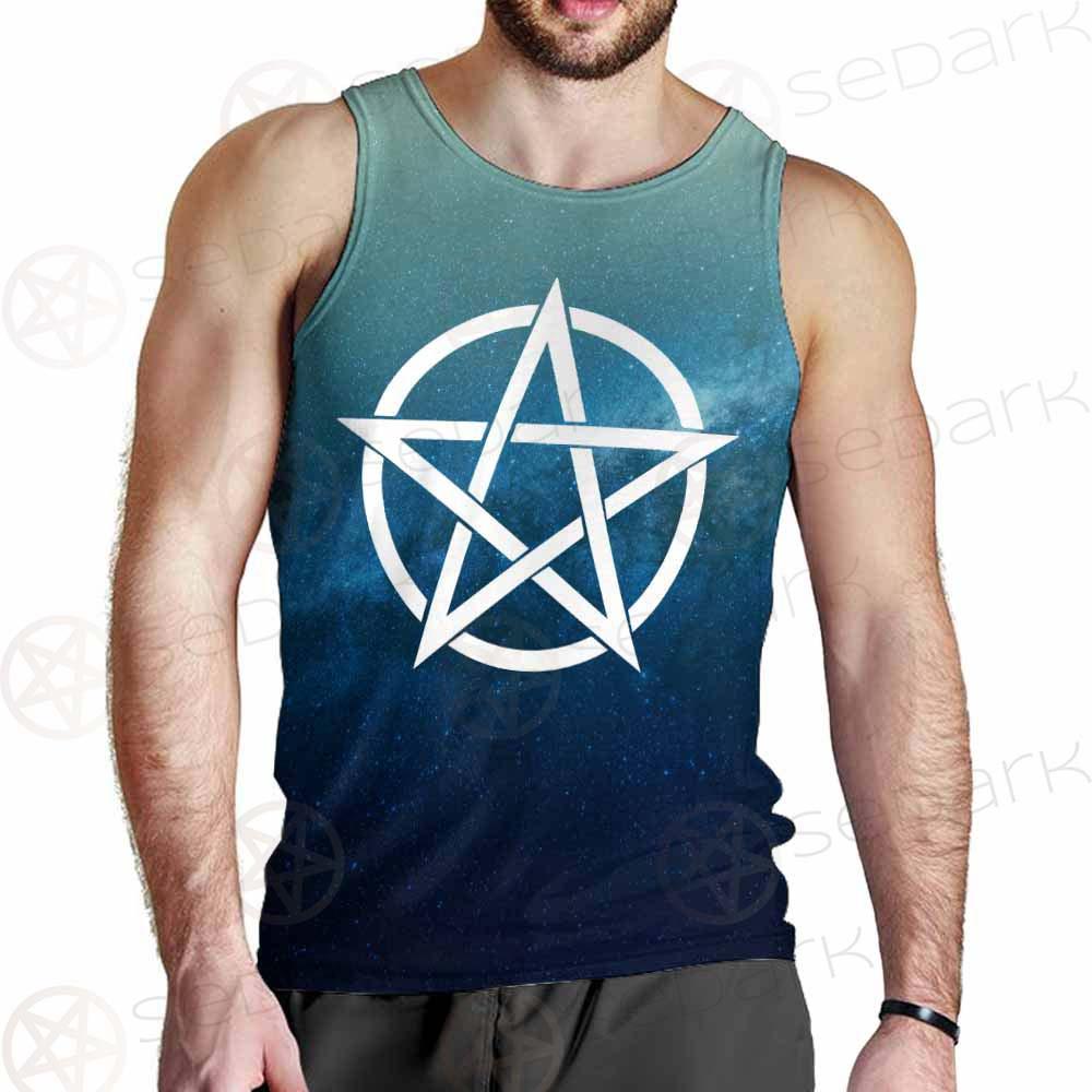 Religious Sign Wicca SED-0162 Men Tank-tops