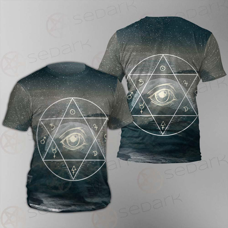 Wicca Symbol SED-0169 Unisex T-shirt