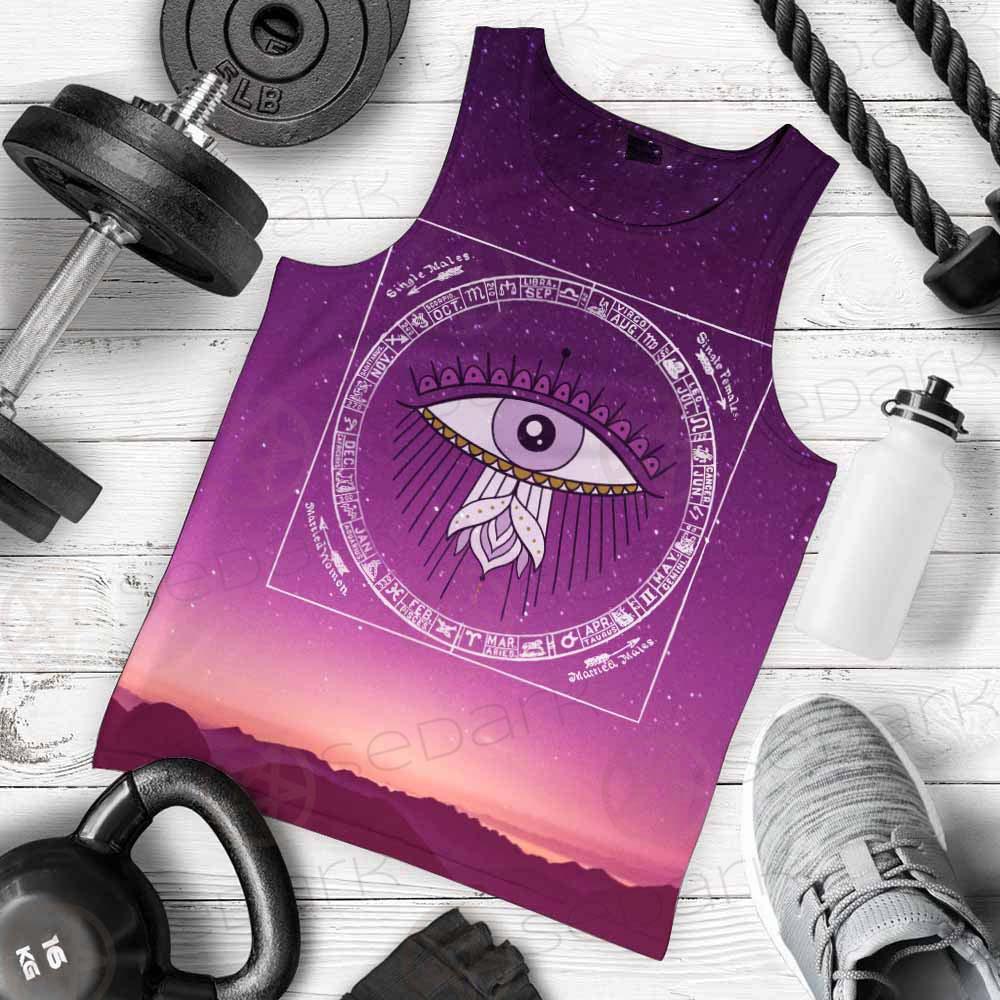 Eye Pattern Month SED-0170 Men Tank-tops