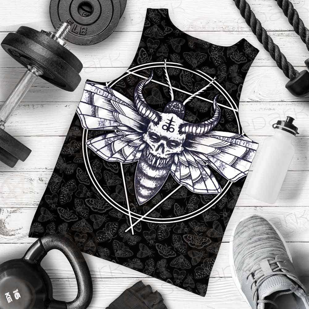 Satanic Death Moth SED-0171 Men Tank-tops