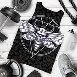 Satanic Death Moth SED-0171 Men Tank-tops