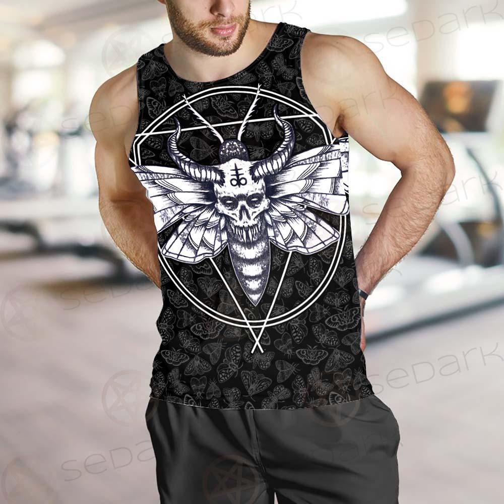 Satanic Death Moth SED-0171 Men Tank-tops