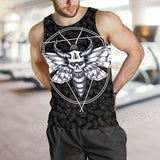 Satanic Death Moth SED-0171 Men Tank-tops
