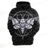 Satanic Death Moth SED-0171 Hoodie Raglan