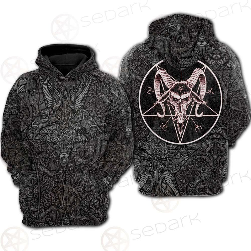 Satan Boho SED-0199 Hoodie Raglan