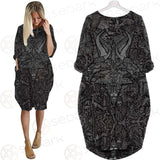 Satan Boho SED-0199 Batwing Pocket Dress