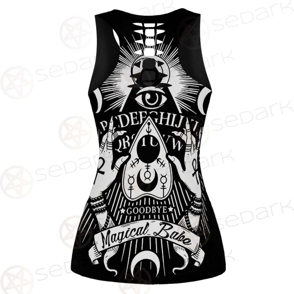 Gothic Megical Babe SED-0202 Hollow Out Tank Top