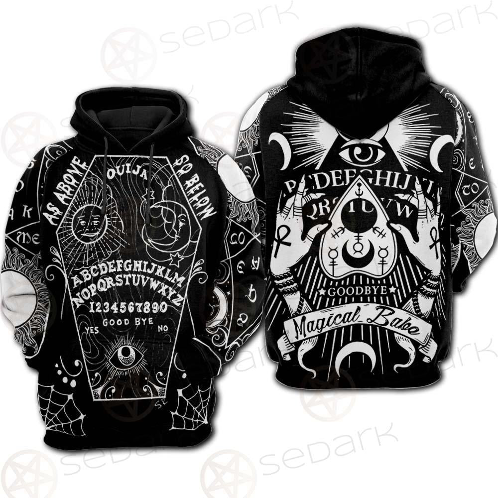 Gothic Megical Babe SED-0202 Hoodie Raglan