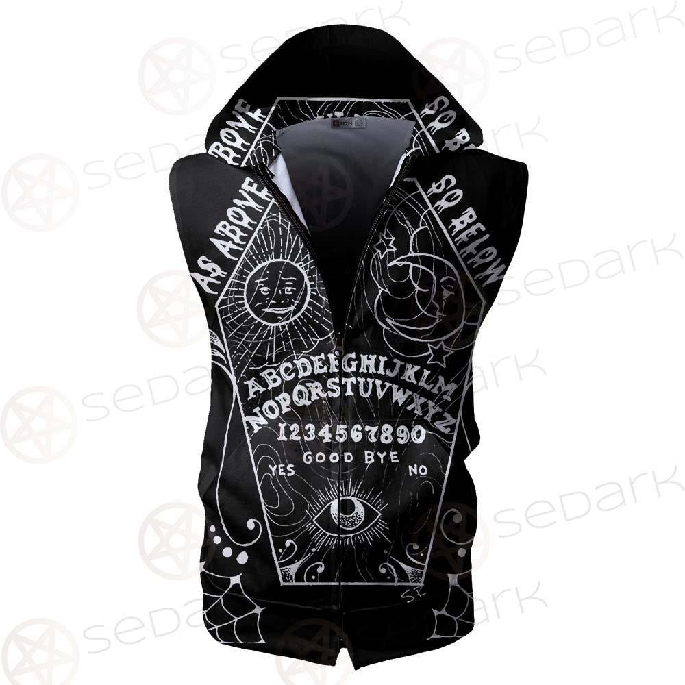 Gothic Megical Babe SED-0202 Zip Sleeveless Hoodie