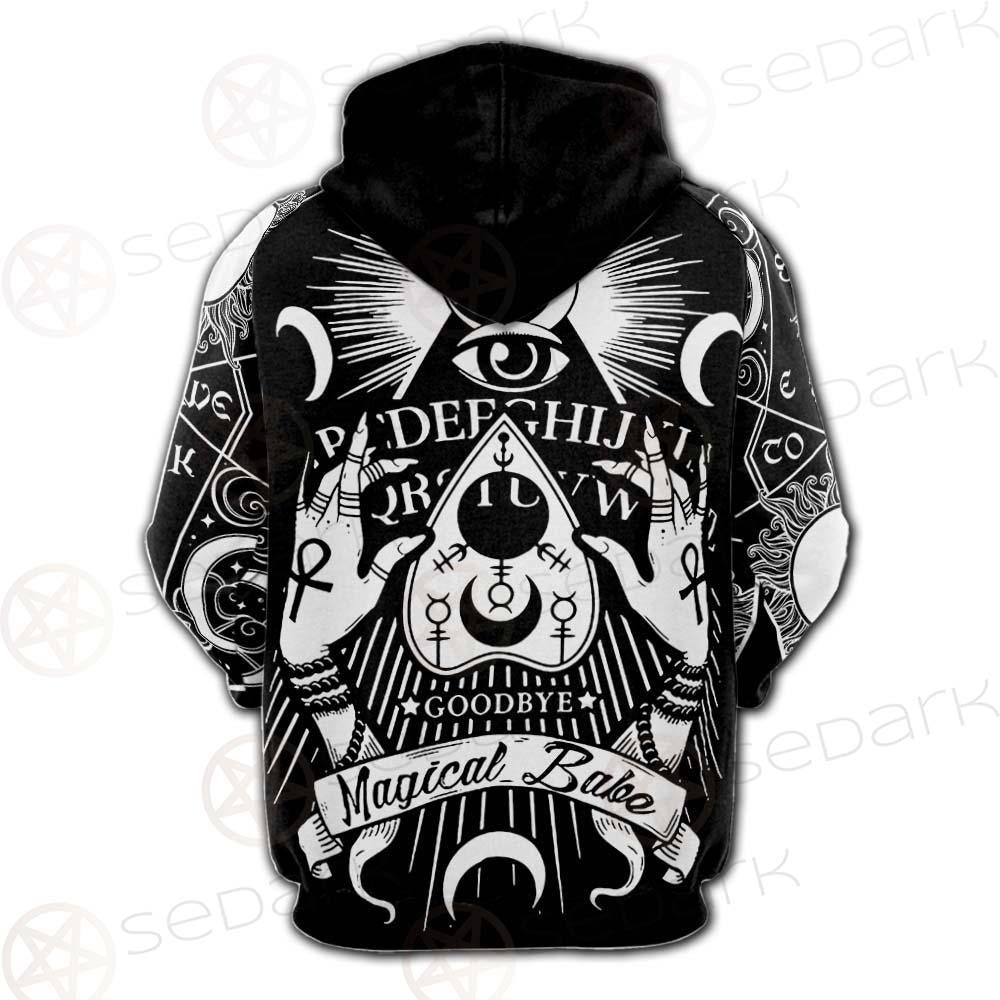 Gothic Megical Babe SED-0202 Hoodie Raglan