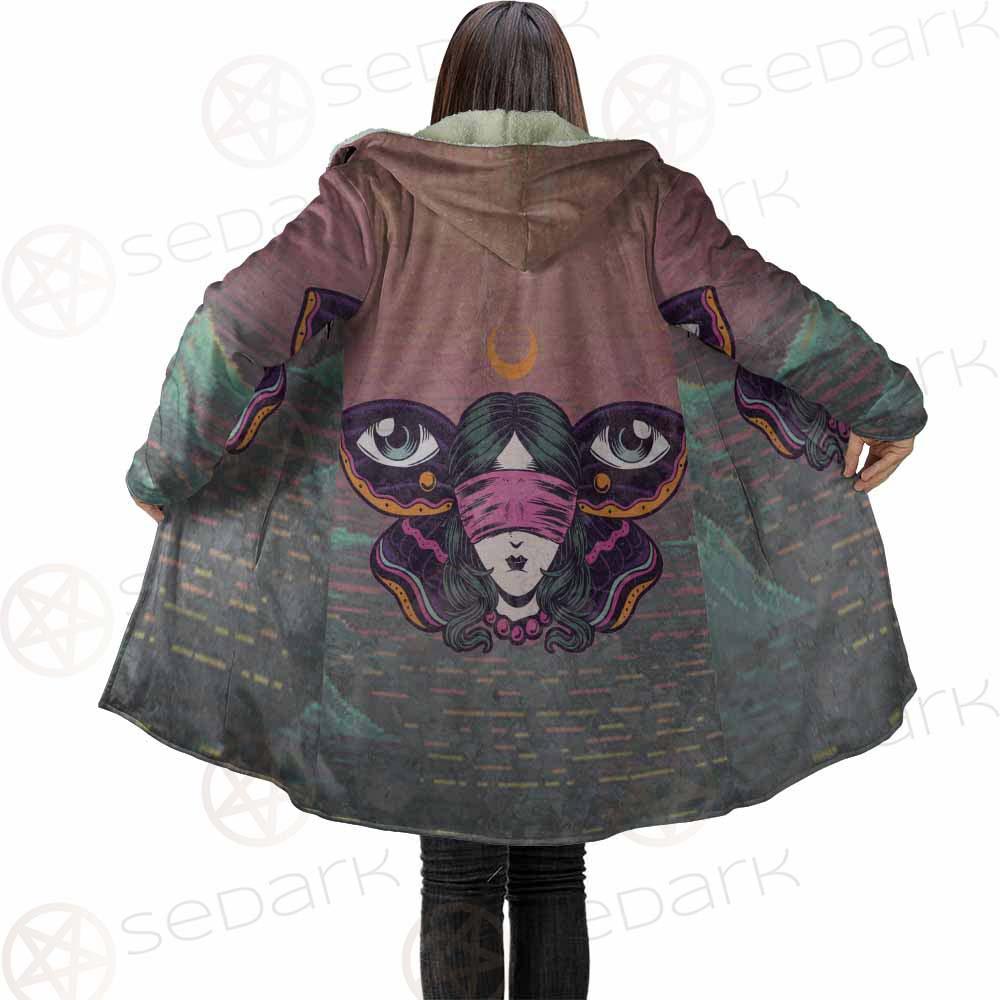 Gothic Girl Butterfly SED-0204 Cloak with bag
