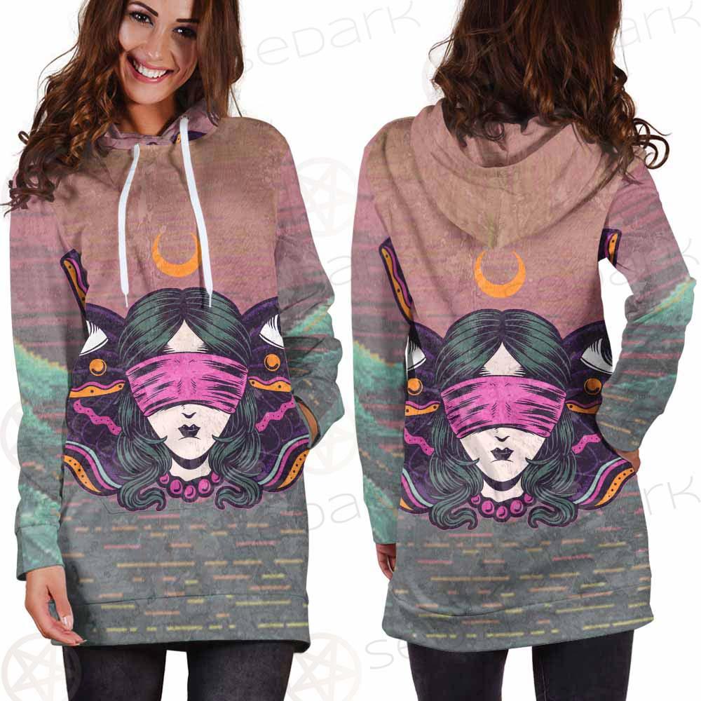 Gothic Girl Butterfly SED-0204 Hoodie Dress