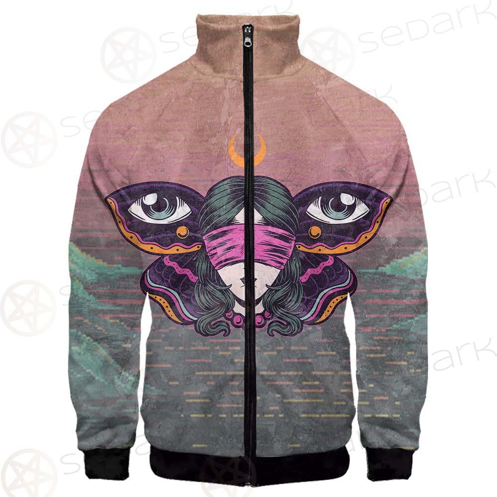 Gothic Girl Butterfly SED-0204 Stand-up Collar Jacket