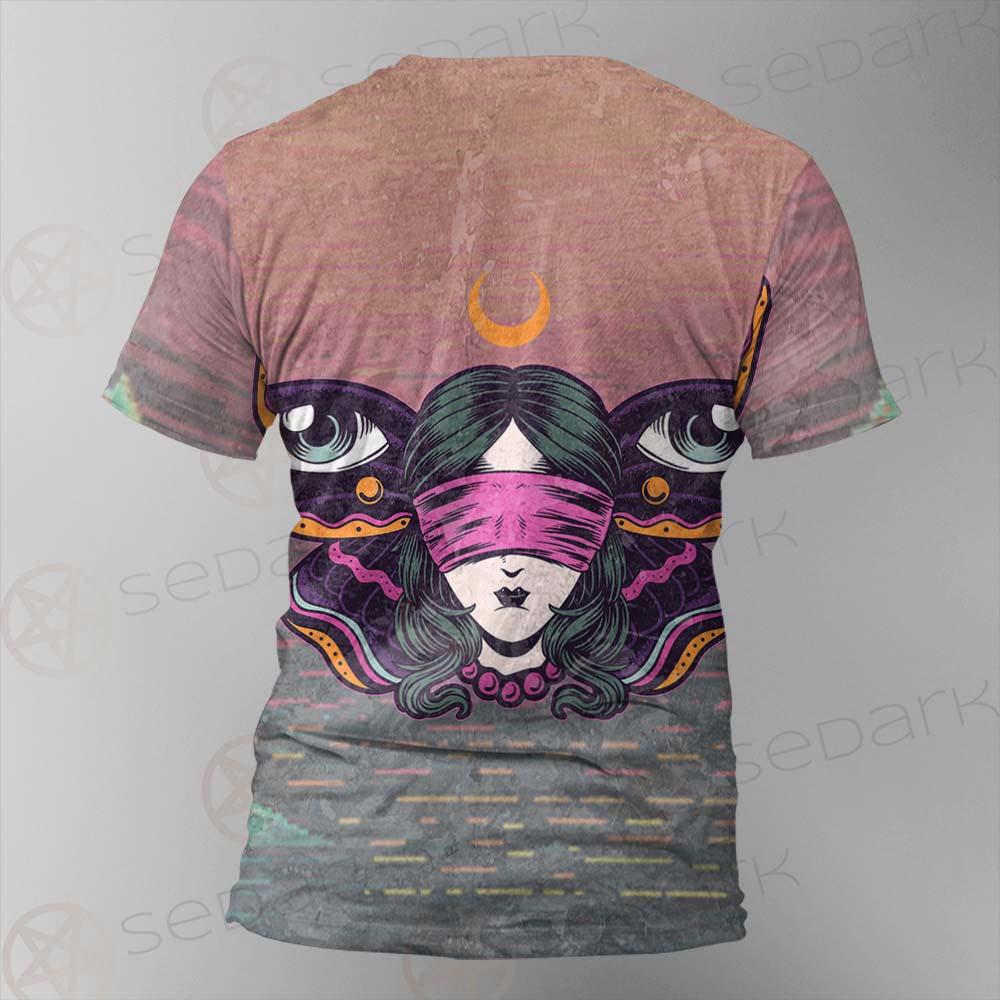 Gothic Girl Butterfly SED-0204 Unisex T-shirt