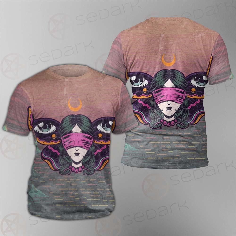 Gothic Girl Butterfly SED-0204 Unisex T-shirt