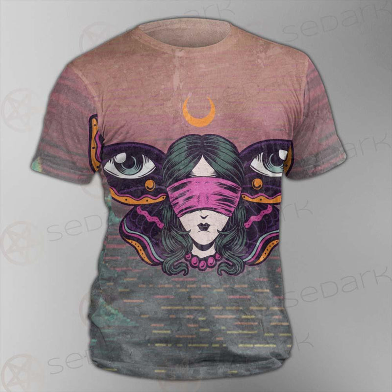 Gothic Girl Butterfly SED-0204 Unisex T-shirt