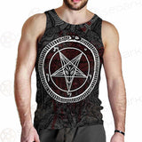 Satanic Sigil of Baphomet SED-0205 Men Tank-tops