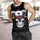 Satan Skull Bat SED-0206 Men Tank-tops