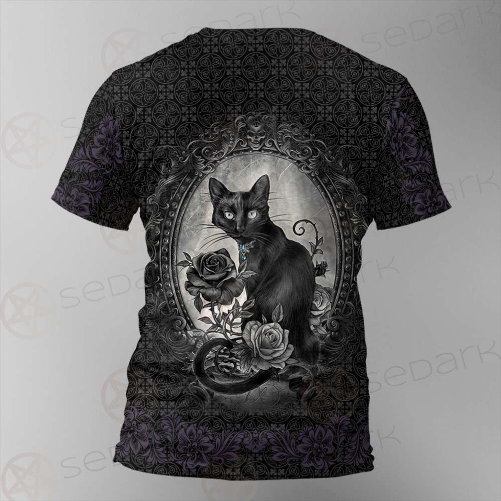 Gothic Cat SED-0207 Unisex T-shirt