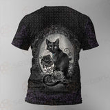 Gothic Cat SED-0207 Unisex T-shirt