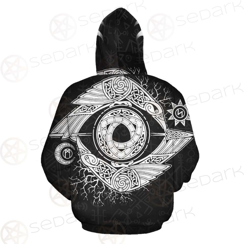 Viking Odin SED-0209 Zip-up Hoodies