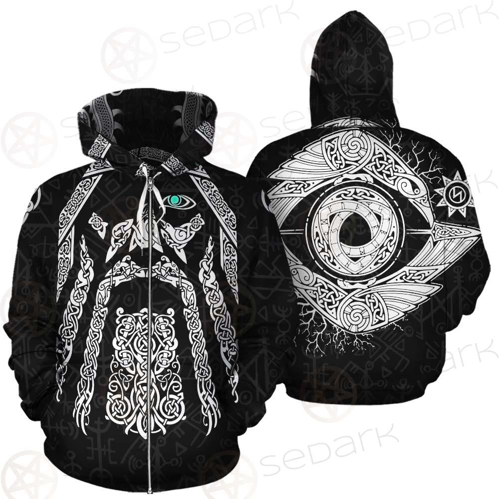 Viking Odin SED-0209 Zip-up Hoodies