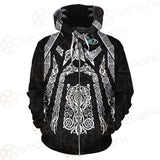 Viking Odin SED-0209 Zip-up Hoodies
