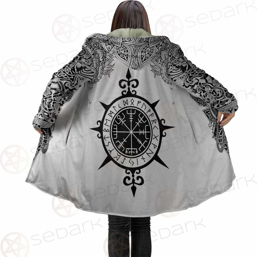 Viking Symbol Pattern SED-0210 Cloak with bag