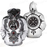 Viking Symbol Pattern SED-0210 Hoodie Allover