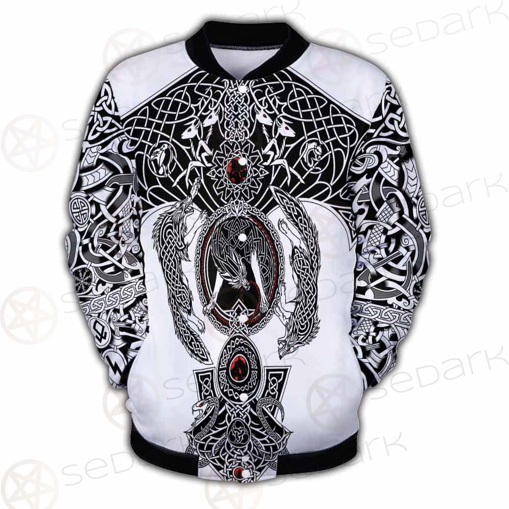 Viking Symbol Pattern SED-0210 Button Jacket