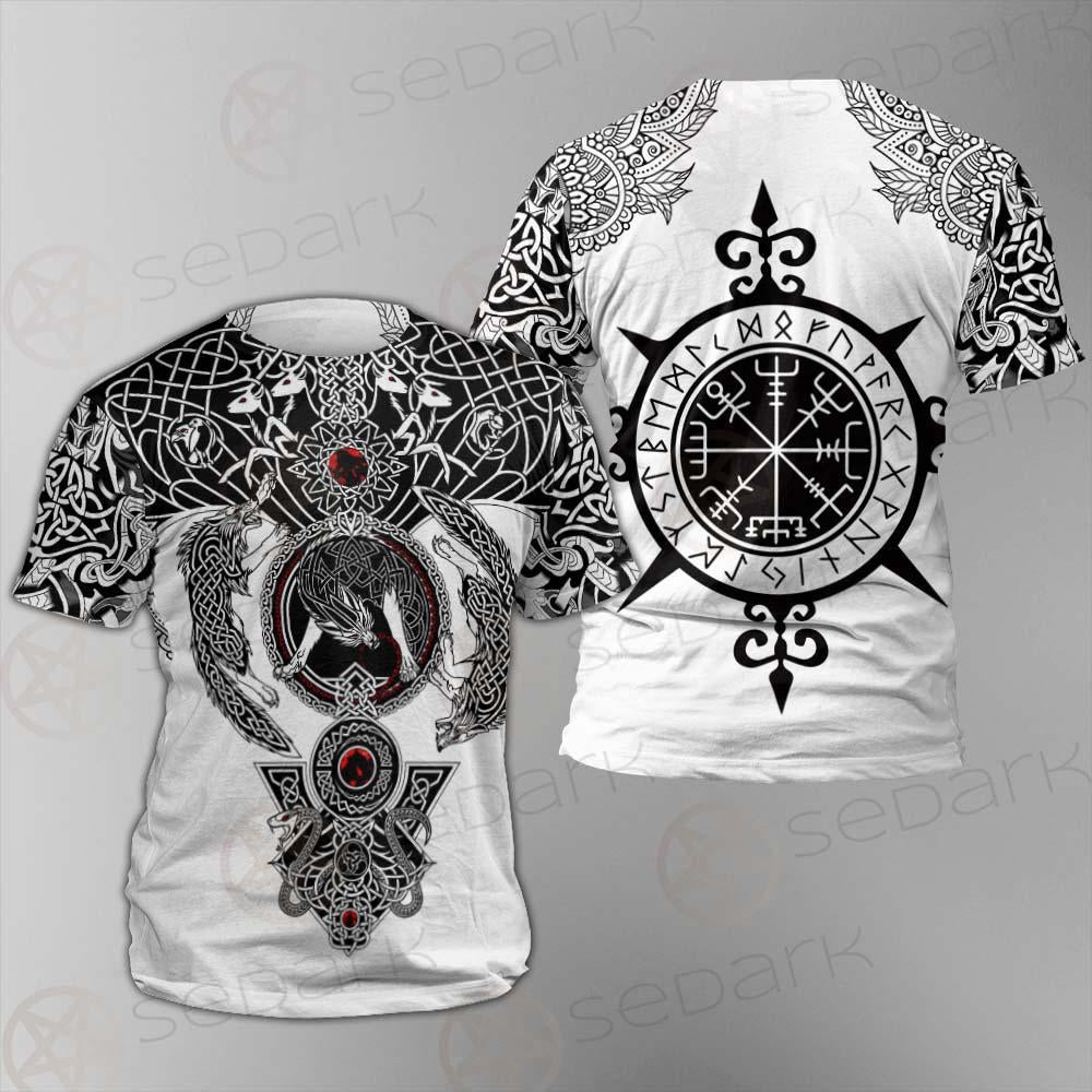 Viking Symbol Pattern SED-0210 Unisex T-shirt