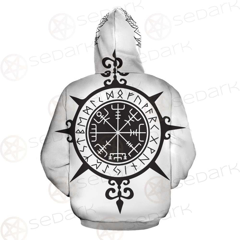 Viking Symbol Pattern SED-0210 Zip-up Hoodies