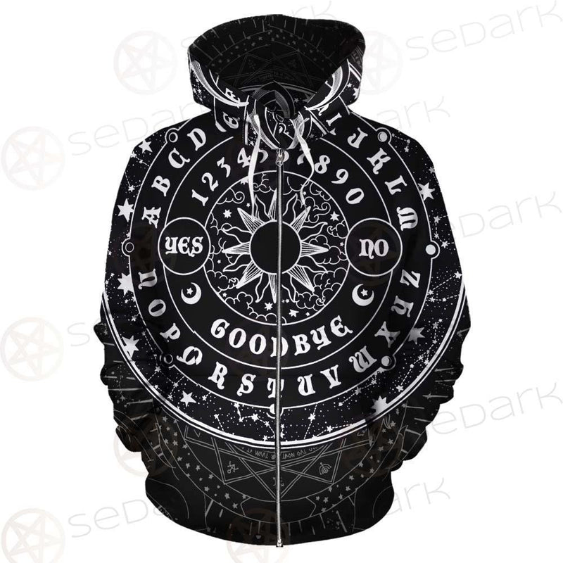 Satan Ouija SED-0211 Zip-up Hoodies