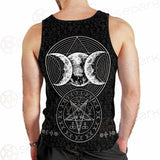 Wicca Symbol Triple Moon SED-0234 Men Tank-tops