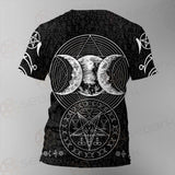 Wicca Symbol Triple Moon SED-0234 Unisex T-shirt