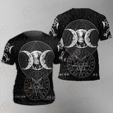Wicca Symbol Triple Moon SED-0234 Unisex T-shirt