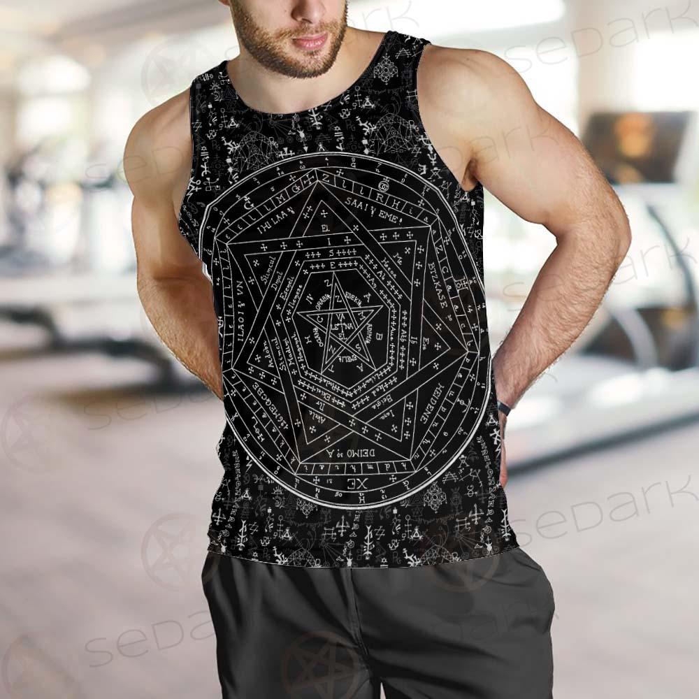 Medieval Occult Sign SED-0235 Men Tank-tops