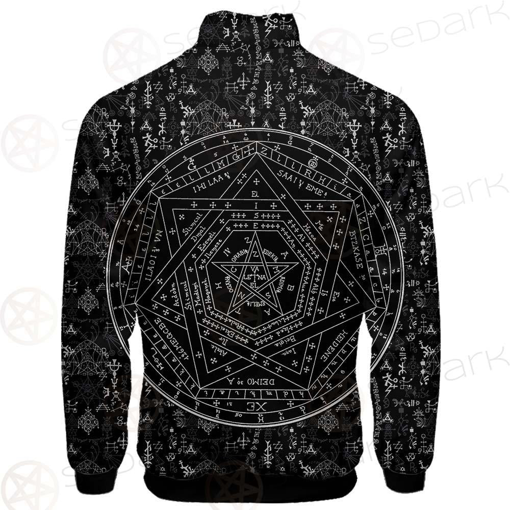 Medieval Occult Sign SED-0235 Stand-up Collar Jacket