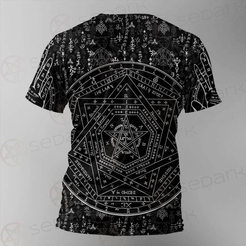 Medieval Occult Sign SED-0235 Unisex T-shirt