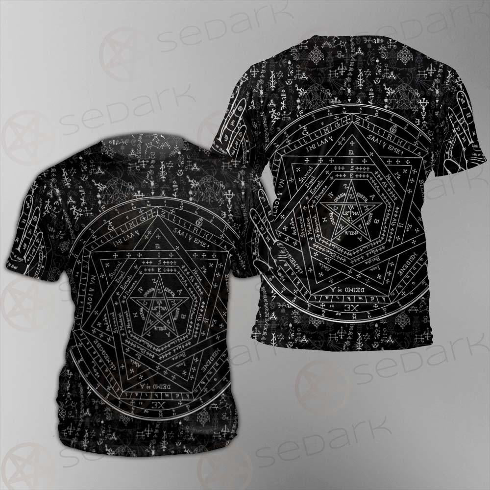 Medieval Occult Sign SED-0235 Unisex T-shirt
