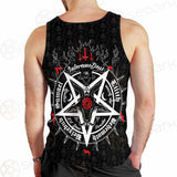 Pentagram Occult Red SED-0236 Men Tank-tops