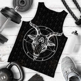 Pentagram Occult Red SED-0236 Men Tank-tops