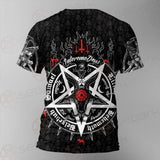 Pentagram Occult Red SED-0236 Unisex T-shirt