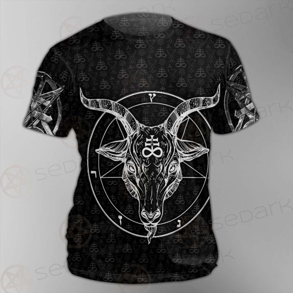 Pentagram Occult Red SED-0236 Unisex T-shirt