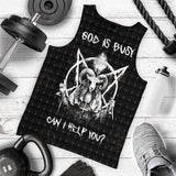 Satan Can I Help You SED-0237 Men Tank-tops