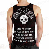 Satan Not A Sheep SED-0238 Men Tank-tops