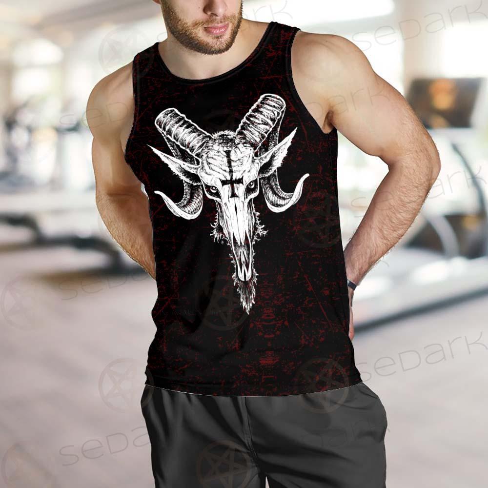 Satan Not A Sheep SED-0238 Men Tank-tops