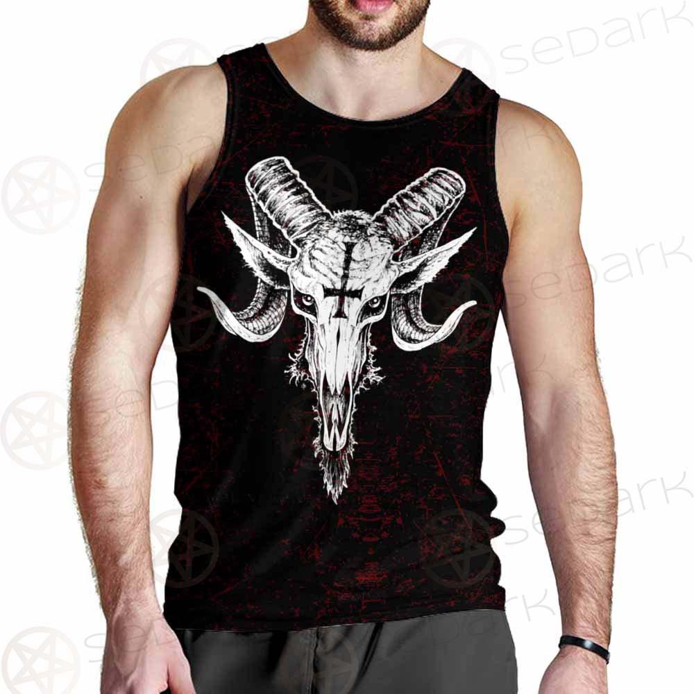Satan Not A Sheep SED-0238 Men Tank-tops